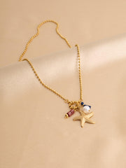 Starfish Charm Necklace